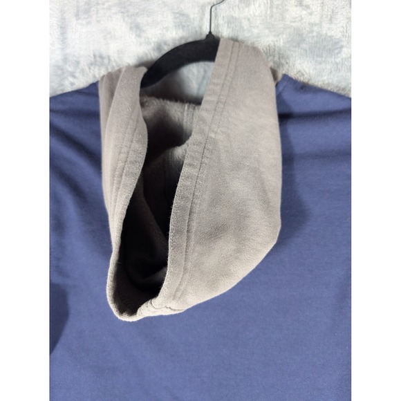 Holloway Youth Berkeley "B" Varsity Letterman Jacket Navy/Gray - Picture 12 of 14